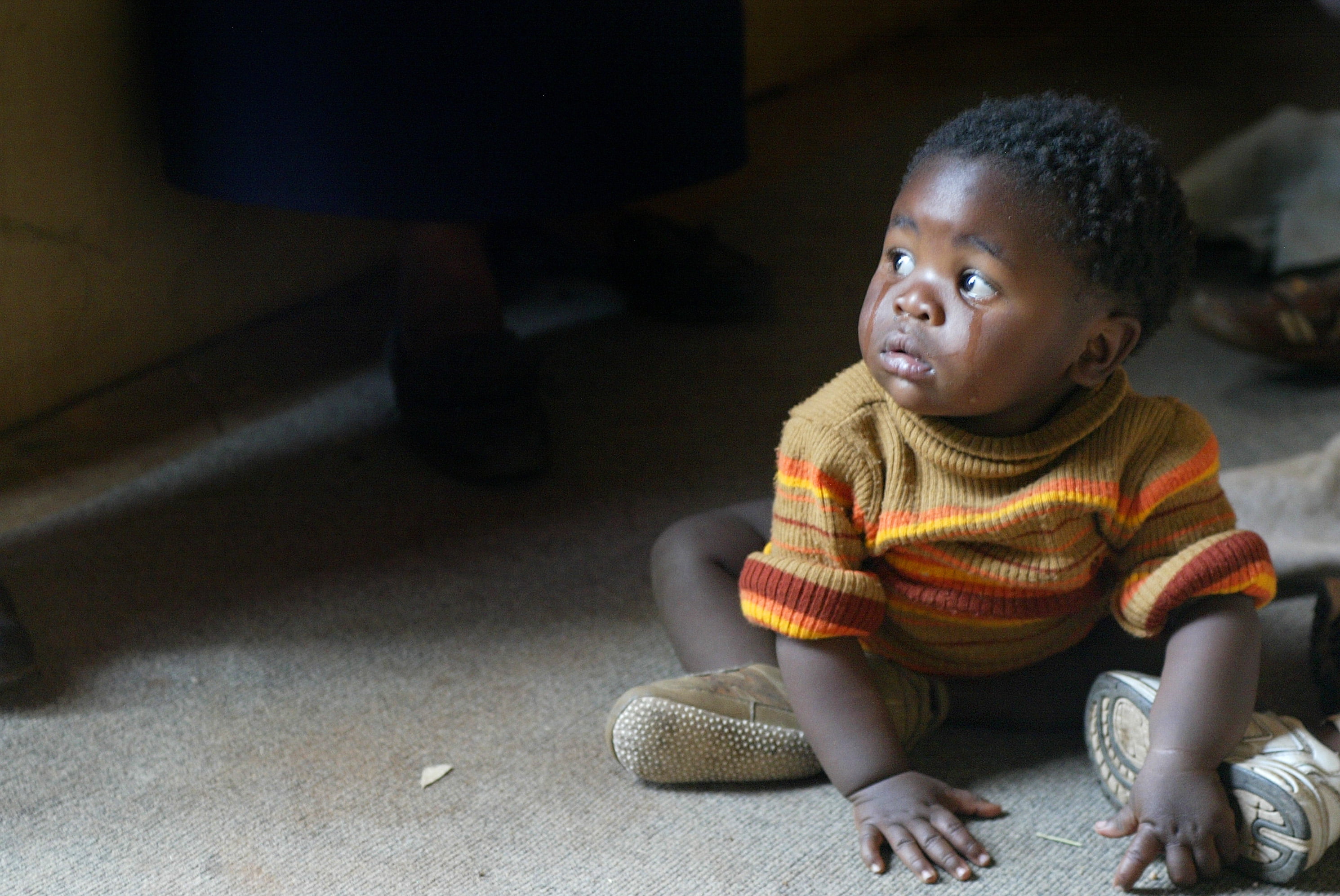 An infant in Soweto