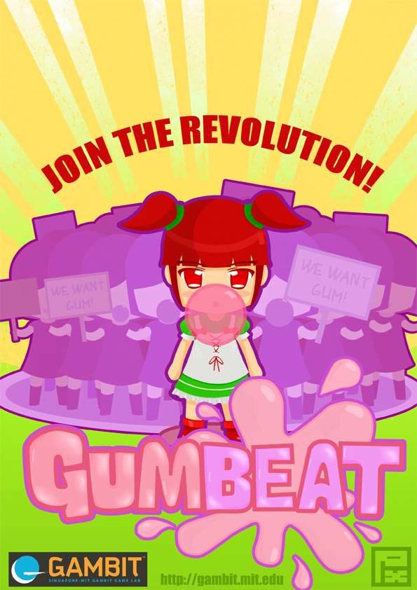 Poster for the game Gumbeat