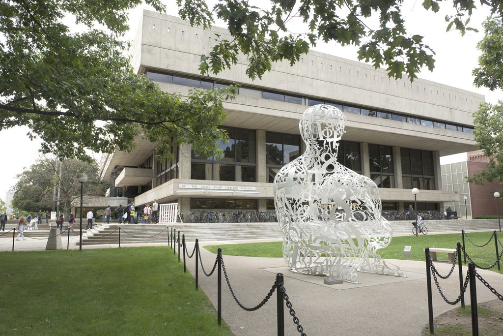 Photo of exterior of MIT's Stratton Student Center