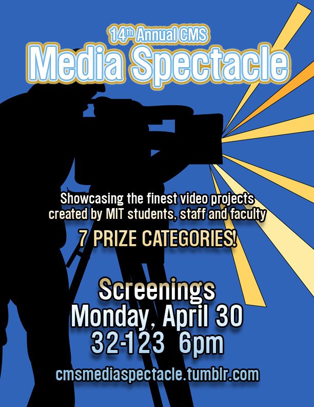 2012 Media Spectacle poster